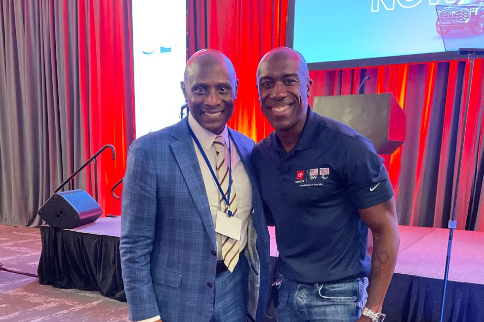 Spending Time with Mr. Jerome Avery at the 2022 Toyota Opportunity Exchange